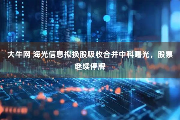 大牛网 海光信息拟换股吸收合并中科曙光，股票继续停牌
